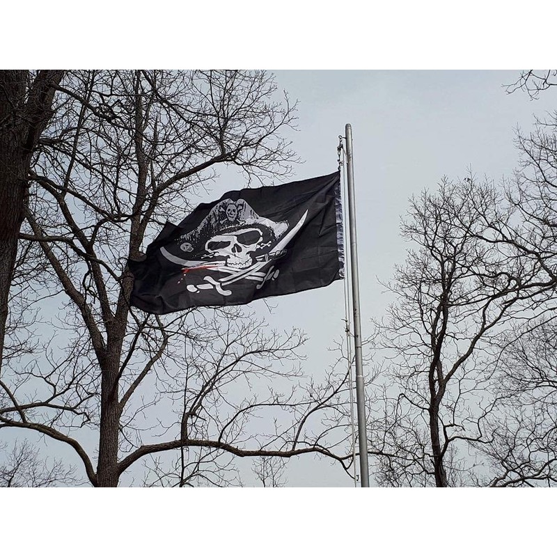 Time Roaming 3x5 Ft Dead Man's Chest Pirate Polyester Flag