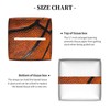 Edafol Retro Basketball Texture Tissue Box Cover Square PU Leather