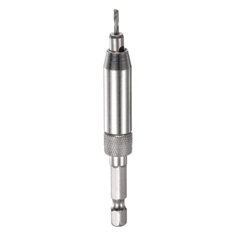 sourcing map Self Centering Hinge Tapper Core Drill Bit, Hole