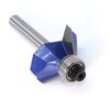 4 Pieces 6 mm Shank 45 Degree Chamfer Cutter Carbide