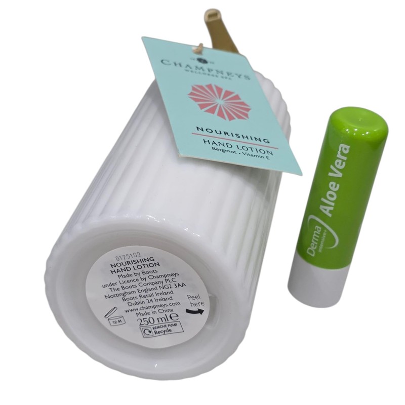 Champneys Nourishing Hand Lotion 250ML Bergamot,Vitamin E With Free Aloe
