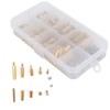 240Pcs Brass M2 M3 Hex Standoff Nut Screw Kit for