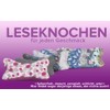 Leseknochen Nackenkissen (Strandliebe) bequem und waschbar! Handgestopft und genäht in