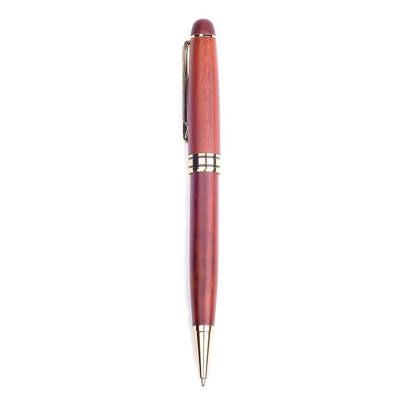 Ragetorc Ballpoint Wood Pen Set Handcrafted Natural Rose Wood with
