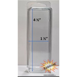 25 PEZ dispenser blister box case protective clamshell display figure SMALL