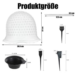 10-Teiliges Set Von Str ä Hnchenhaube, Modisch Und Exquisit Str ä Hnhaube, Einzigartig Gestaltetes Str ä Hnchen Set, Geeignet Zum Erzielen PräZiser FäRbung Und Erstellen Bunter