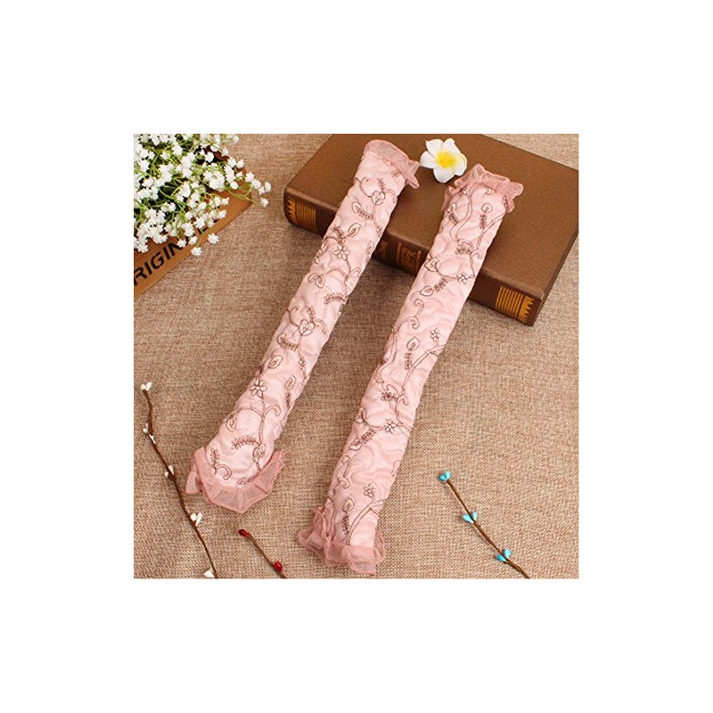 Luxury Lace Embroidery Refrigerator Fridge Door Handle Cover Handles Protector,