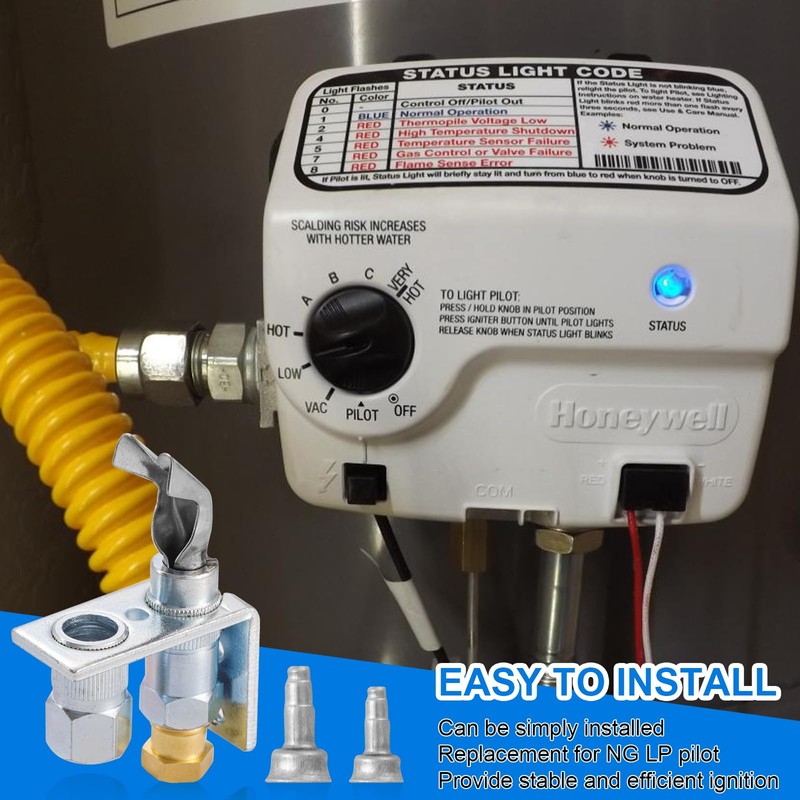 Tigbear Q314A4586 Pilot Burner Flame Head, Natural Gas and Propane
