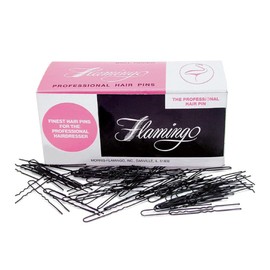 Flamingo Hair Pins 1-3/4" (Black)