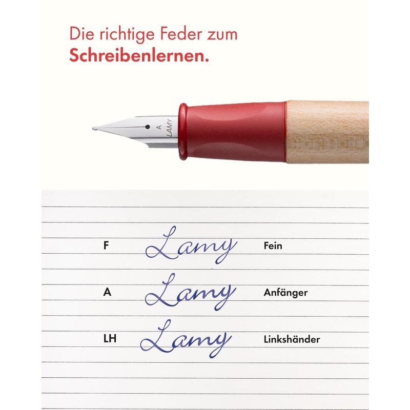 Lamy ABC Learning to Write Set Red Including Gift Box