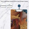 A4 Letter Size Clipboard Epoxy Resin DIY Casting Soft Silicone