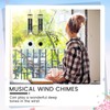 Yahenda 6 Pieces Rustic Wind Chimes for Outside 28 Inch