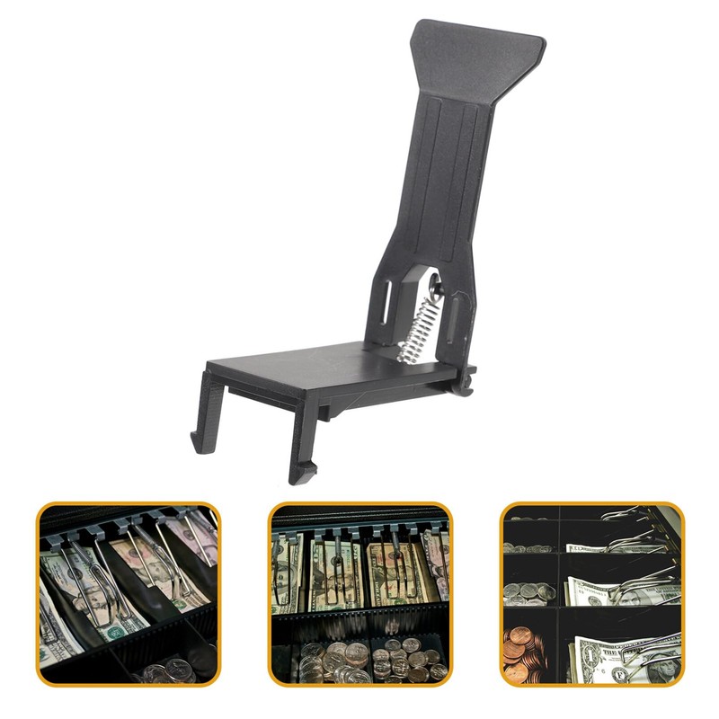SEWACC Cash Register Money Clips 6Pcs - Universal Cash Box
