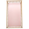 SiinvdaBZX Satin Crib Sheets for Girls, Silky Soft Pink Crib