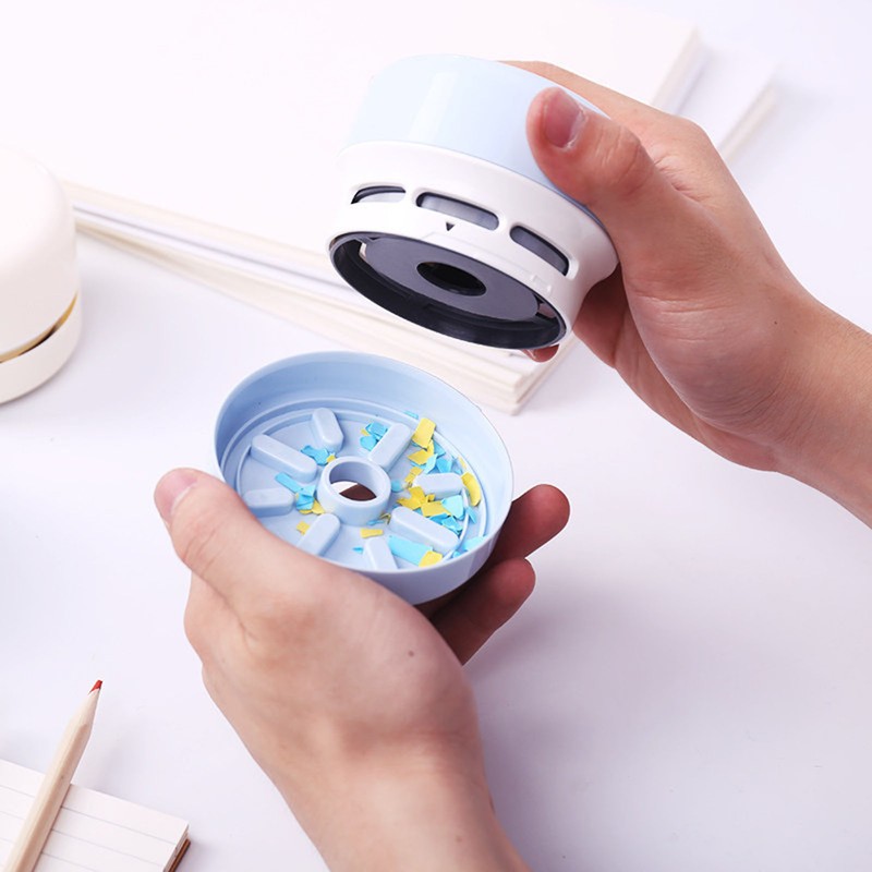 Desktop Vacuum Cleaner Electric Table Dust Sweeper Mini Desktop Cleaner