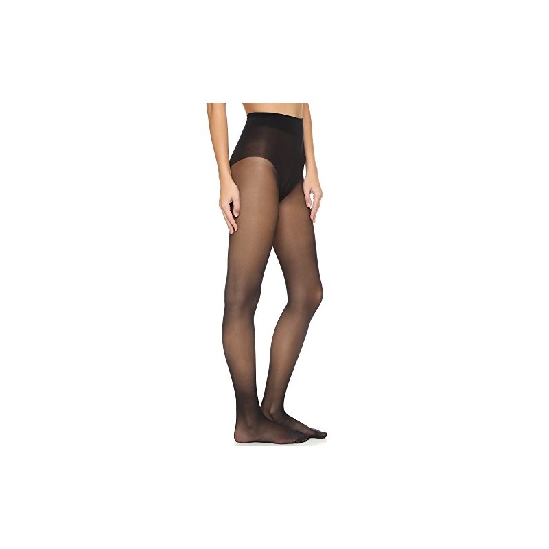 Wolford Women's's Pure 10 Tights, 10 DEN, Black, Medium (Size: