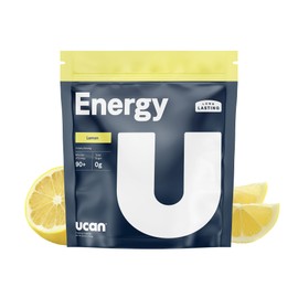 UCAN Energy Powder, Lemon, Keto, Sugar-Free Pre & Post Workout for Men & Women, Non-GMO, Vegan, Gluten-Free, Great for Runners, Gym-Goers and High Performance Athletes (28 Servings, 24.6oz)