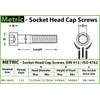 MonsterBolts - M8 x 12mm Socket Head Screws, DIN 912,