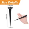 MOROBOR Light Stakes, 6pcs Aluminum Ground Spike Stake Replacement Stakes