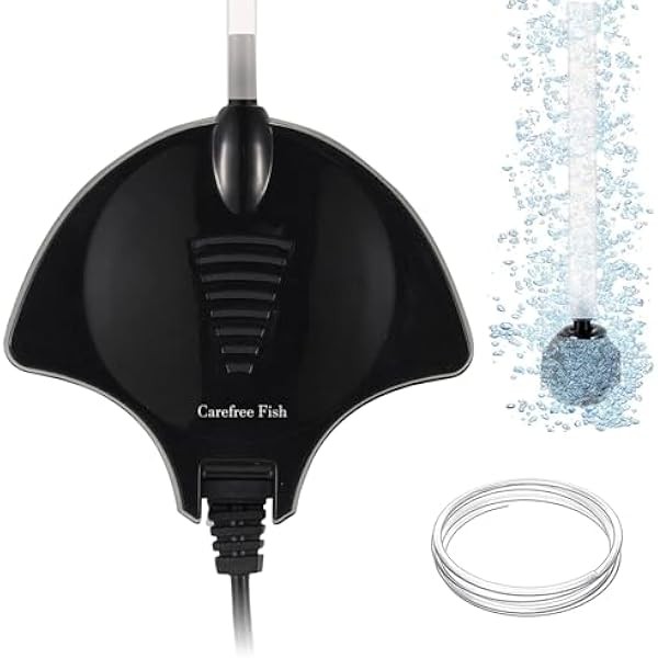 Carefree Fish Manta Ray 1.5W Mini Air Pump with Accessories