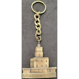 NORTH MANITOU SHOAL LIGHT STATION LEELANAU COUNTY MICHIGAN LAKE MICHIGAN VTG NOS