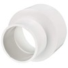 TOP-VIGOR 1Pcs PVC DWV Reducing Coupling, 75mm x 50mm Socket