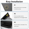 BlBLOZ Glove Box Dividers Organizer Compatible with Toyota 4Runner 2010-2023