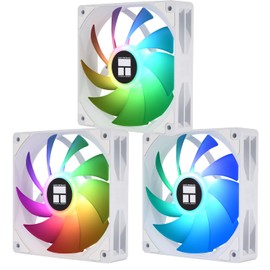 TR TL-C12CW-X28-S X3 White PC Fan with 1550RPM Speed 120mm Computer Case Fan