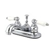 Kingston Brass KB601B 4-Inch Centerset Lavatory Faucet, 2.88" x 4.05"