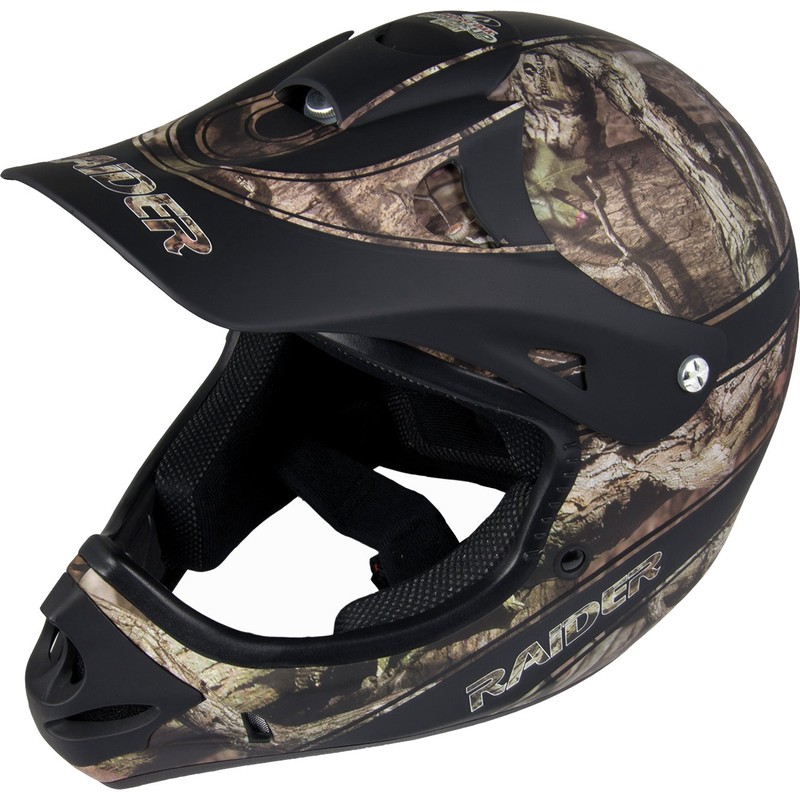 Raider Ambush Mossy Oak Unisex-Adult MX Off-Road Helmet (Break-Up Infinity