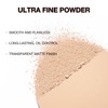 GEUUFEA Matte Pressed Powder, Wet & Dry Concealer Foundation, Oil