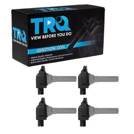TRQ Ignition Coil Set 4 Piece Compatible with 19-23 Subaru Ascent 20-24 Legacy 20-24 Outback