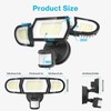 Olafus 100W LED Security Light Motion Sensor Outdoor Light, 2