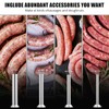 Manual Sausage Stuffer, Vertical Meat Stuffer, Stainless Steel Upright Sausage