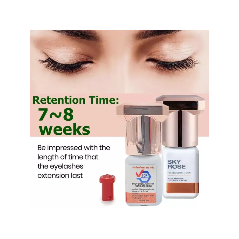 Sky Rose 스카이 로즈 매우 강력한 속눈썹 연장 5ml 2025