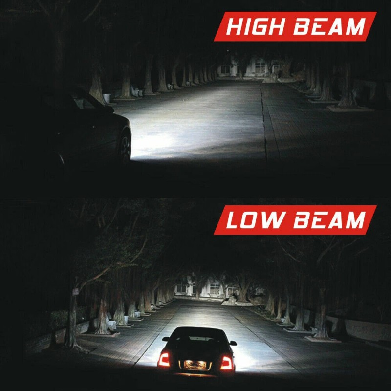 Stone Banks Headlight 4x 9005 + 9006 6000K Combo 200W