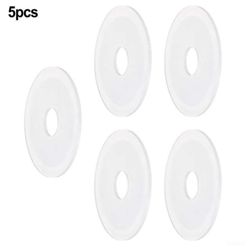 5 Pieces Flush Valve Gasket, Floor Seal, Rubber Leather Pad,