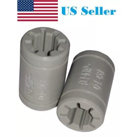Igus 2PCs 3D Printer Solid Polymer LM8UU Bearing 8mm shaft - Igus Drylin RJ4JP-01-08