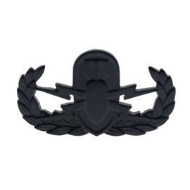 US Army Basic EOD Explosive Ordinance Device Black 1 3/4" Hat Pin JCH176301D157