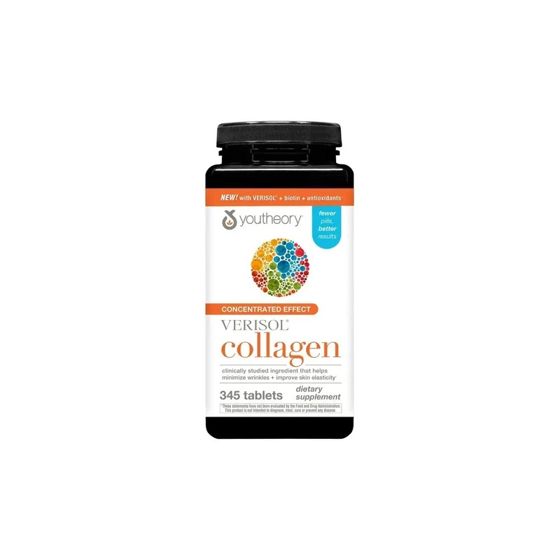 Colágeno Verisol Hidrolizado Para Piel 345 Tabletas Sin Sabor