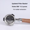 CAPFEI Bottomless Portafilter 51 mm Only Compatible with DeLonghi Dedica