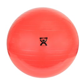 CanDo Inflatable Exercise Ball - Red 37.4", Durable Extra Thick Non-Slip Stability Ball for Core Workouts, Yoga, Pilates, Active Seating, Physical Therapy, Pregnancy, Home Gym, Flexibility