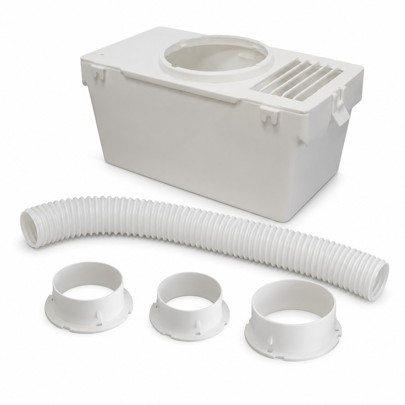 Indoor Tumble Dryer Condenser Vent Kit with 1.2m Hose