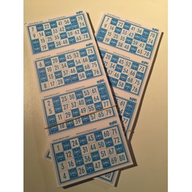 Binvi 640 Bingo Cards
