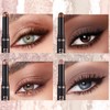 8 Colours Eyeshadow Shimmer Stick, Creamy Eyeshadow Stick Set, Shimmer