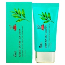 Ikel Ekel Green Tea Four-in-One Sun Cream 70ml (14307937) / 이켈 녹차 포인원 선크림 70ml (14307937)