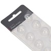 10PCS Hearing Ear Tips Higher Transparency Dual Layer Closed Comfortable