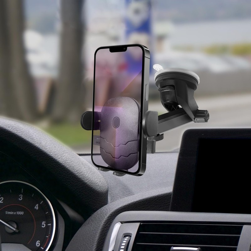 Cellet Dashboard Phone Mount, Reusable Suction Cup Dashboard Phone Holder