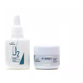 BrowXenna Set  Para Blanquear El Cabello Y Ceja Perfect Bleach Browxen