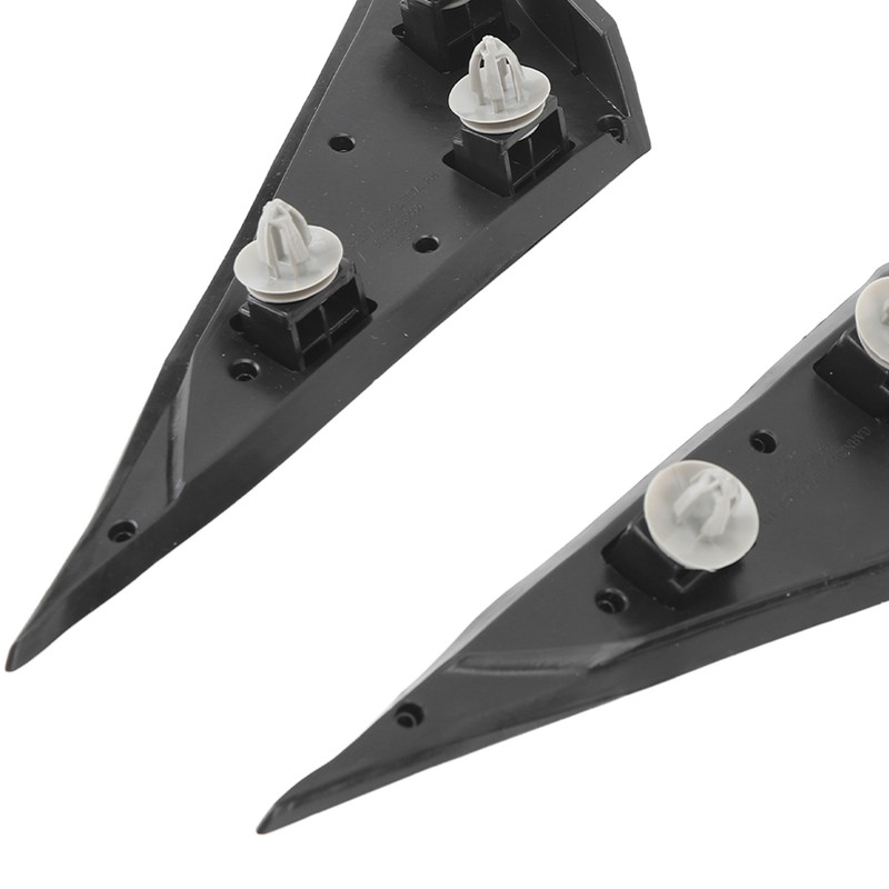 2Pcs Left And Right Rear View Mirror Triangle Plate 86190